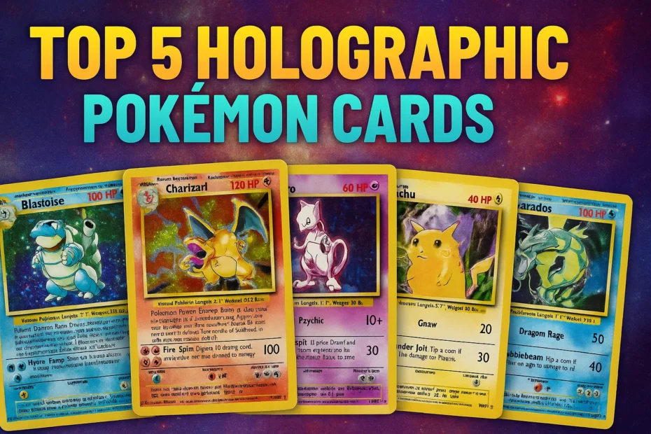 Top 5 Holographic Pokémon Cards You Should Start Collecting Today
