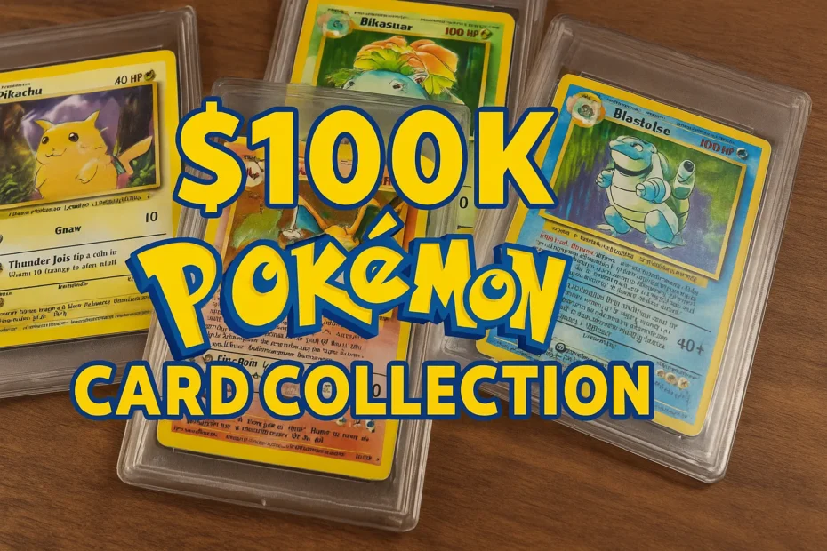 How to Build a $100K Pokémon Card Collection from Scratch
