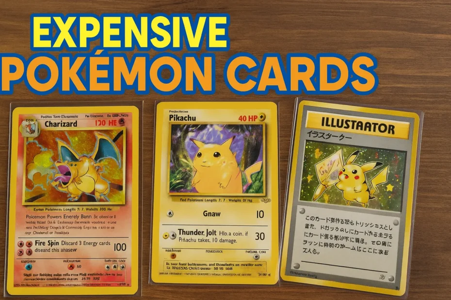 Top 10 Most Expensive Pokémon Cards Ever Sold – You Won’t Believe Their Prices!