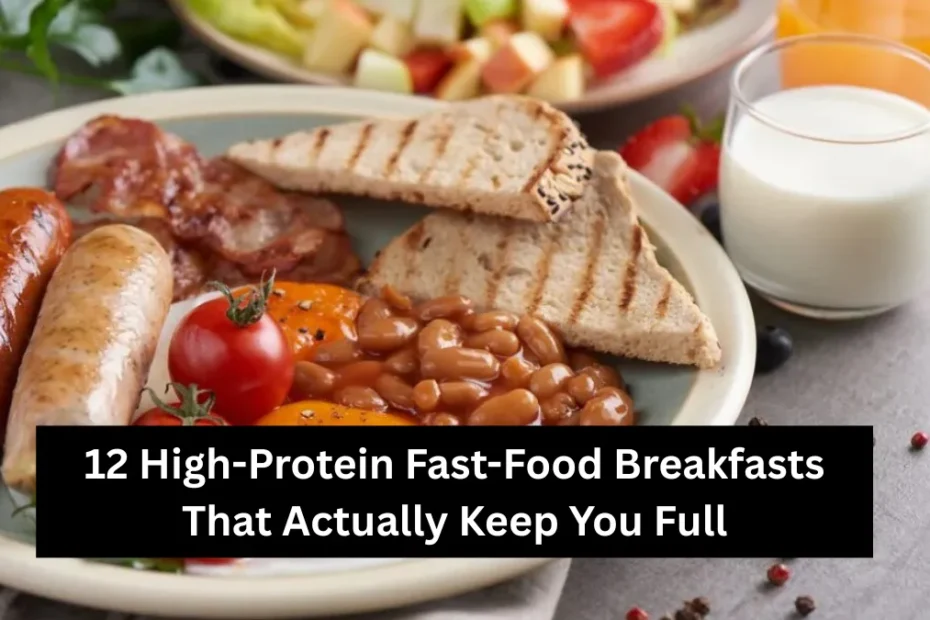 12 High-Protein Fast-Food Breakfasts That Actually Keep You Full