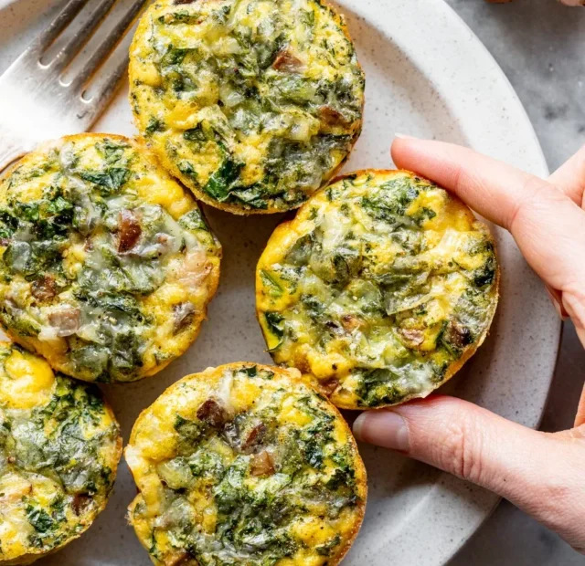 Kale and Mushroom Egg Bites Recipe