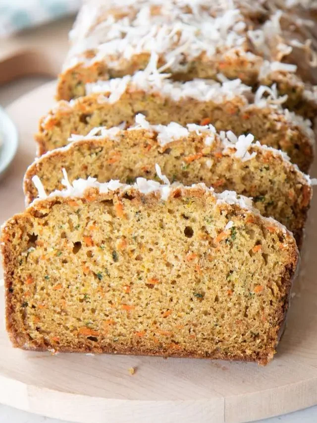 Easy Zucchini Carrot Bread
