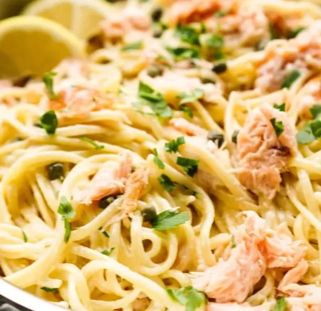 Easy Smoked Salmon Pasta