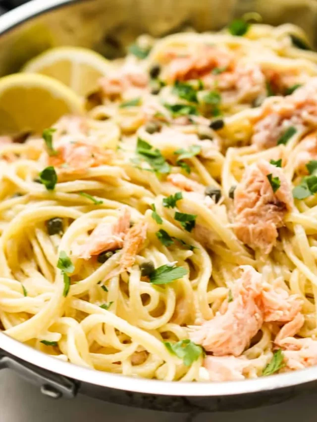 Easy Smoked Salmon Pasta