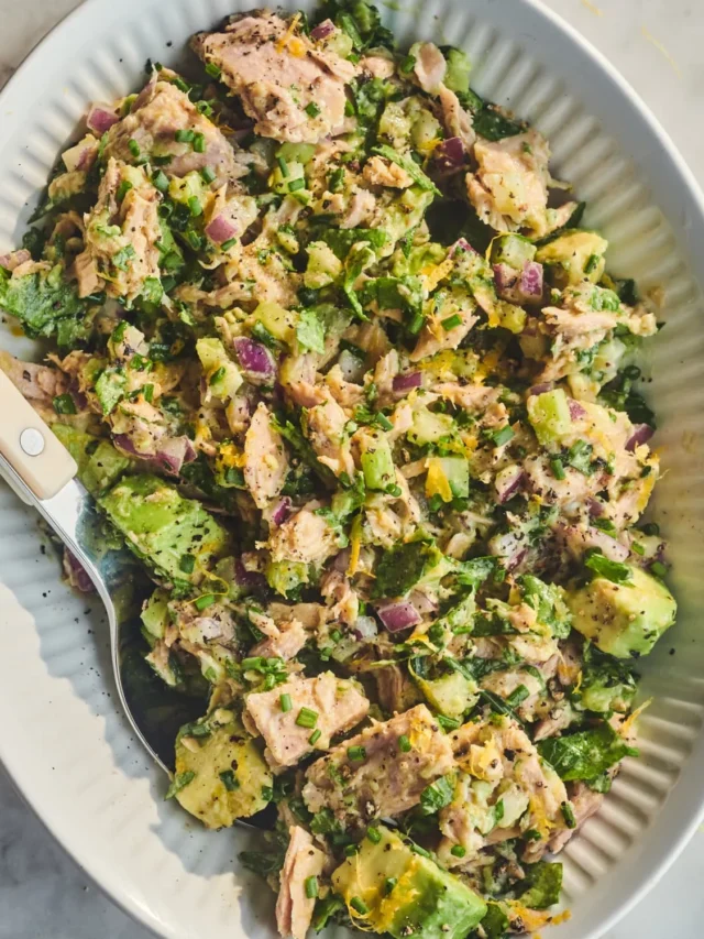 Avocado Tuna Salad Recipe